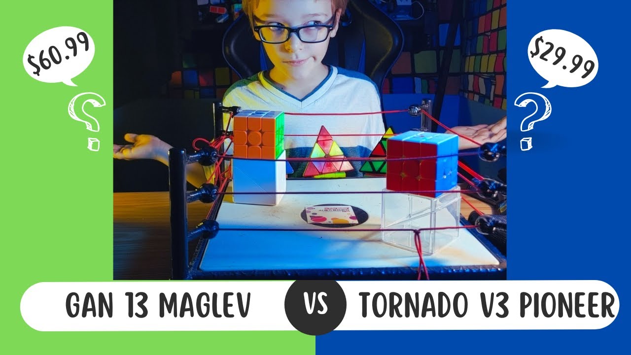 Which 3x3 Cube is Best? Gan 13 Maglev vs Tornado V3 Pioneer 2023