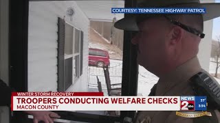 THP troopers conducting welfare checks in Macon County