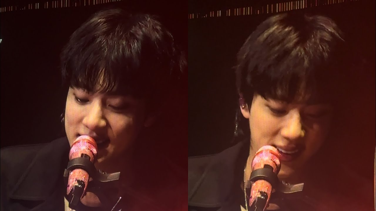 Jin’s cute mistake! I Will Come to You 250726 Run Seokjin Ep Tour BTS Jin Tampa Fancam Concert Day 1