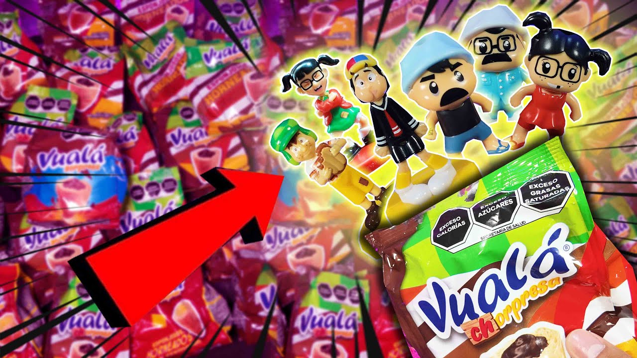 Las Nuevas Figuras de Vualá Sorpresa del Chavo del 8 😱🥐 | El Tio pixel
