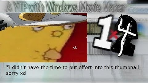 YTP - A YTP with Windows Movie Maker [happy easter]