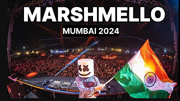 MARSHMELLO CONCERT MUMBAI 2024 #marshmello #mumbai