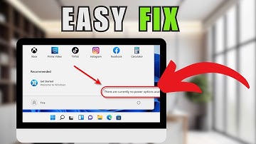 Fix "No Power Options Available" in Windows 10/11 (Quick Guide)