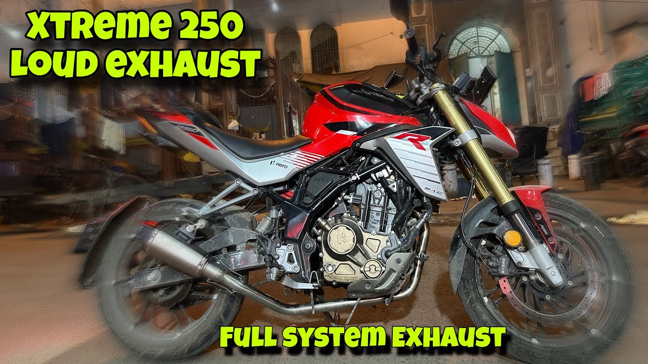 Hero Xtreme top 5 best Exhaust sound | Full system exhaust sound Xtreme 250r🔥