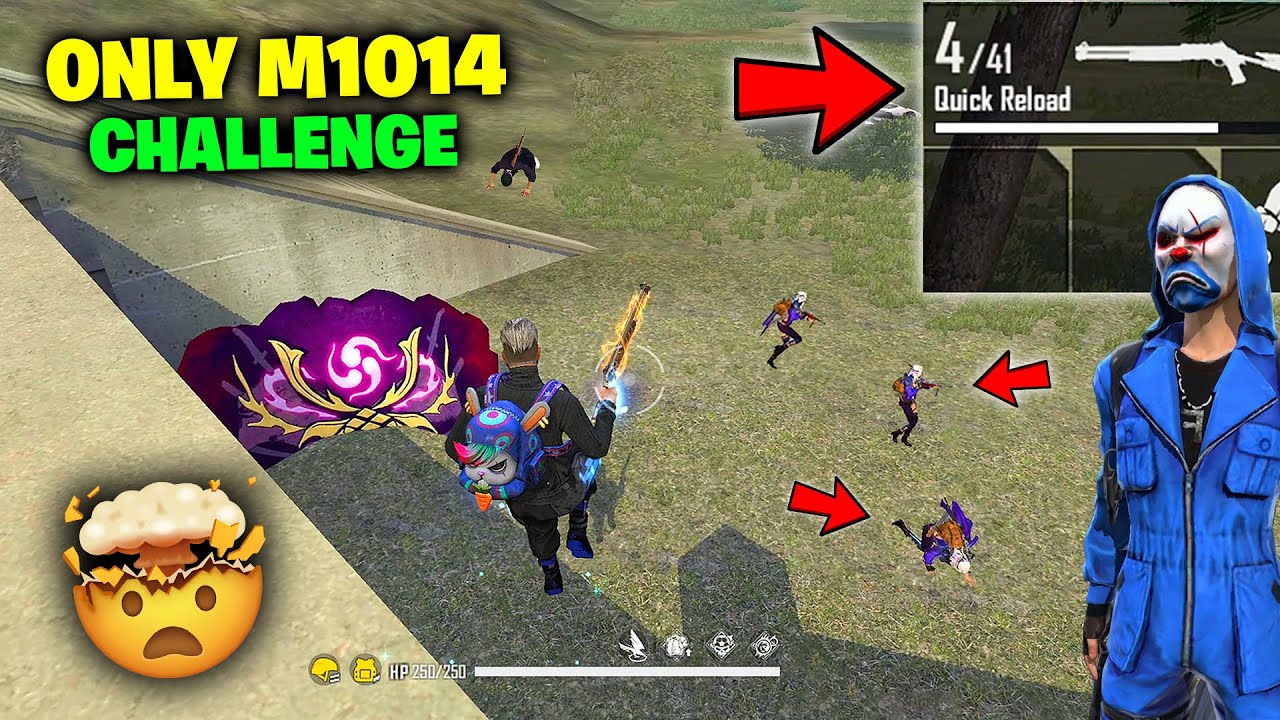 Ajjubhai Only SHOTGUN M1014 Challenge with Amitbhai In Duo vs Squad -  Garena Free Fire- Total Gaming 