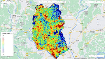 Land surface temperature monitoring using Landsat surface reflectance imagery in Google Earth Engine