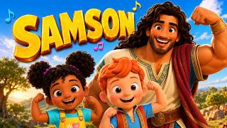 Samson 💪 | Bible Song for Kids | Christian Worship & Sunday School