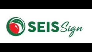 How to use SEIS e-signature