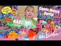 Vintage toy haul  comic messe berlin  polly pocket 60s 70s barbie dino riders glow worm 80s 90s