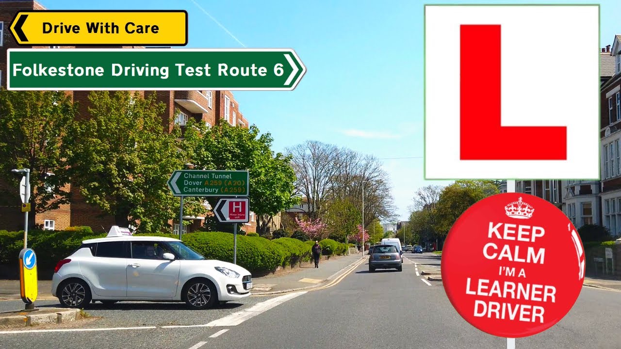 Driving Folkestone Test Route 6