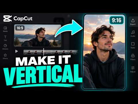 HOW TO ROTATE A LONG VIDEO TO PORTRAIT ORIENTATION IN CAPCUT