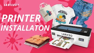 A3 L1800 DTF PRINTER VIDEO TUTORIALS - PRINTER INSTALLATION