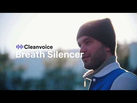 Cleanvoice Breath Silencer - video from Cleanvoice