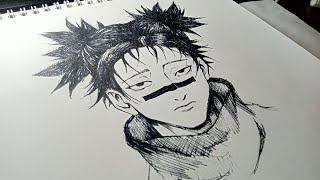 Fan art Drawing: How to Draw choso | Jujutsu kaisen