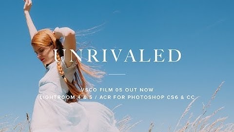 Using VSCO With Video | Packs 01-05 |