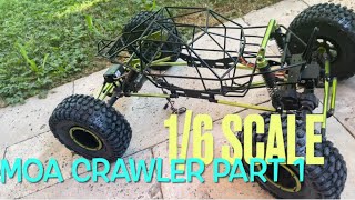 16 Scale Moa Crawler Build Part 1 Amewi Nanda Spirit