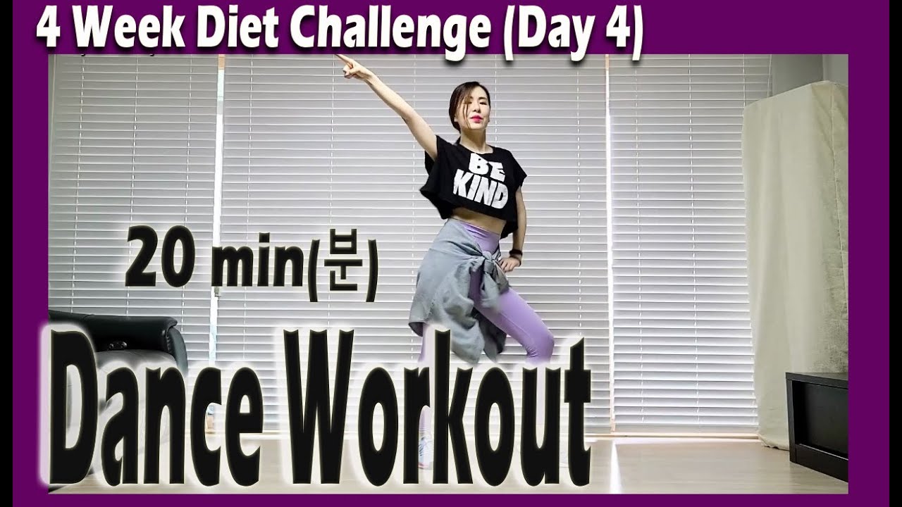 [4 Week Diet Challenge] Day 4 | 20 minute Dance Diet Workout | 20분 댄스다이어트 | 홈트| Sunny Funny Zumba