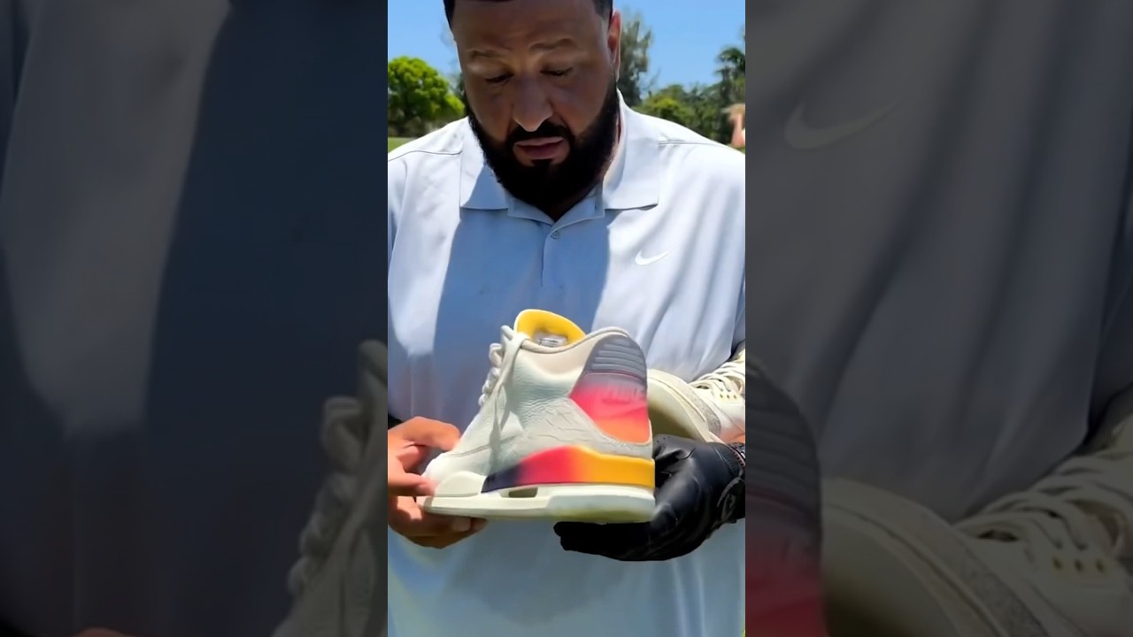 DJ Khaled Receives J Balvin x Air Jordan 3 Sample - Sneaker Freaker