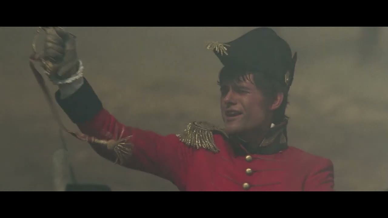 Maréchal Ney's cavalry attack (Waterloo, 1970, Bondarchuk)