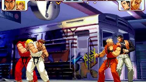 Ryu & Ken vs Ryo & Robert