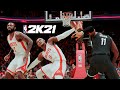 NBA 2K21 Next Gen 4K Gameplay - Houston Rockets vs Brooklyn Nets | Kyrie Ankle Breaker!