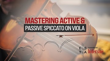 SPICCATO Explained | Mastering Active & Passive Spiccato on Viola