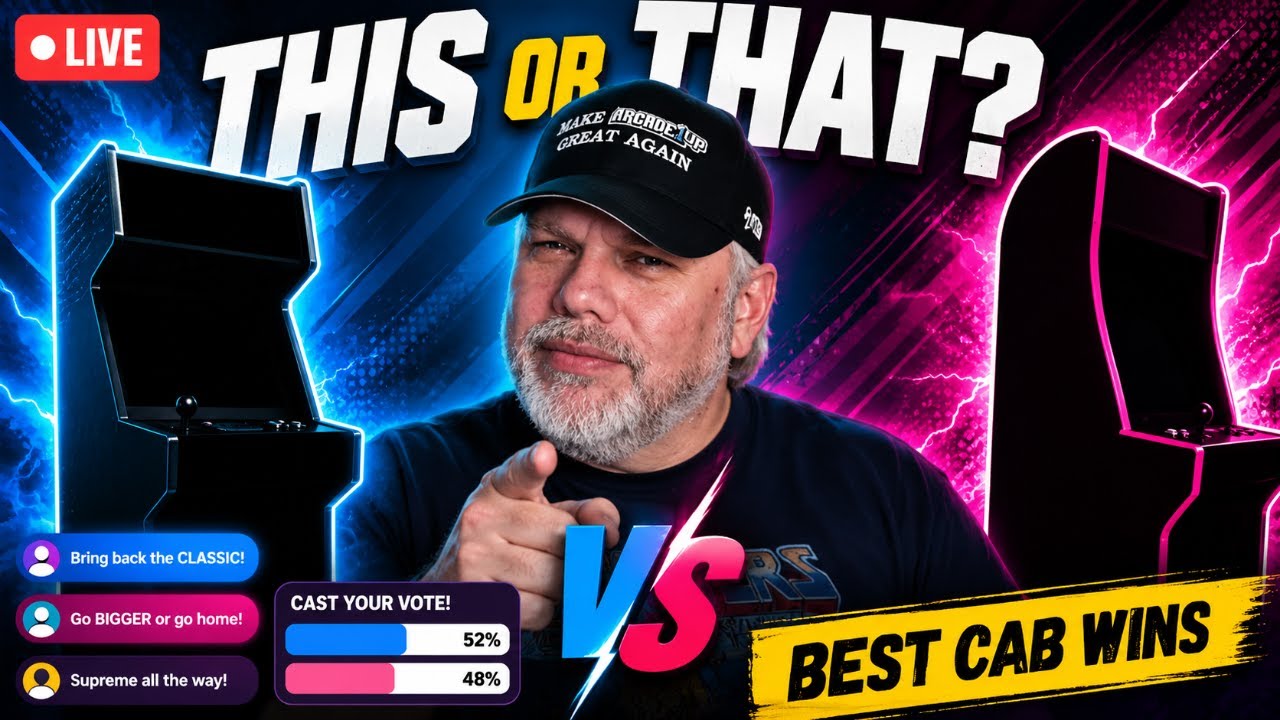 Next Arcade1up Supreme? You decide! Let's play This or That!