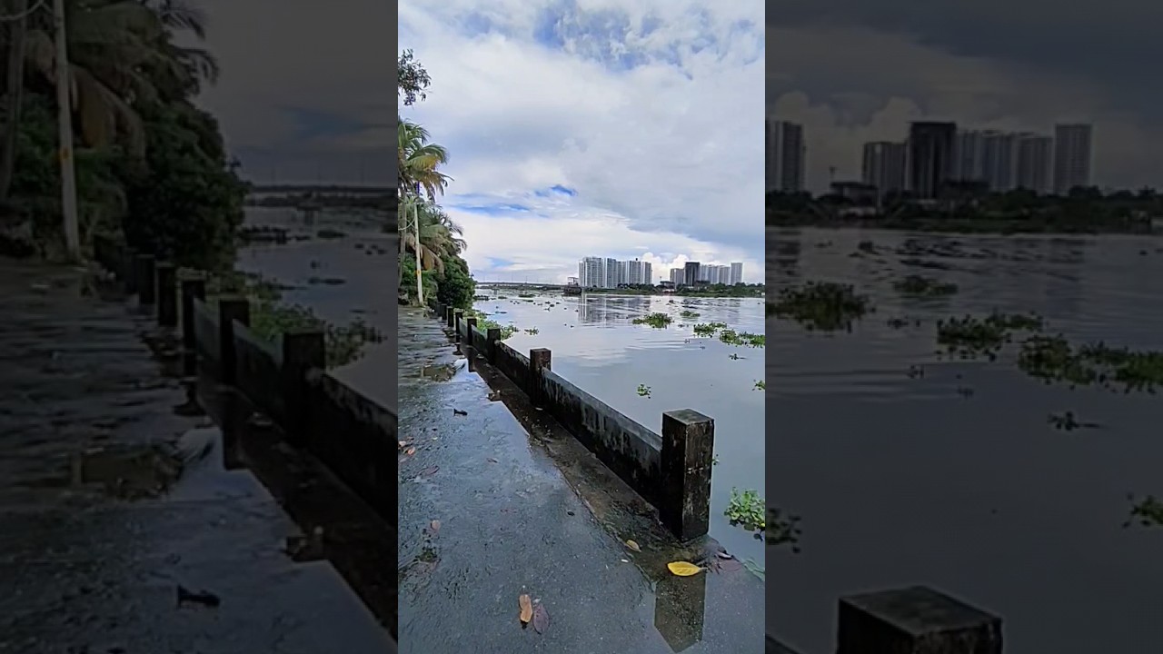 Kochi City View from Bolgatty Island
