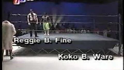 Reggie B fine schools Koko B Ware & Frankie