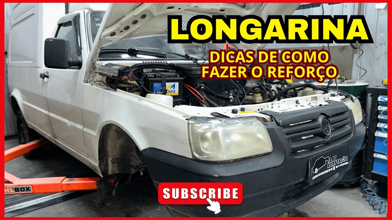 REFORÇANDO AS LONGARINAS DA FIORINO - COMO FAZER DO JEITO CERTO!!!