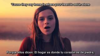 Gabrielle Aplin ~ Home (Subtitulos en Español e Ingles) chords