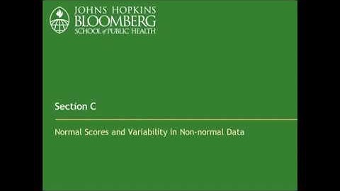 Biostatistics course lecture 02 part C (Johns Hopkins University) كورس كامل الاحصاء الطبي