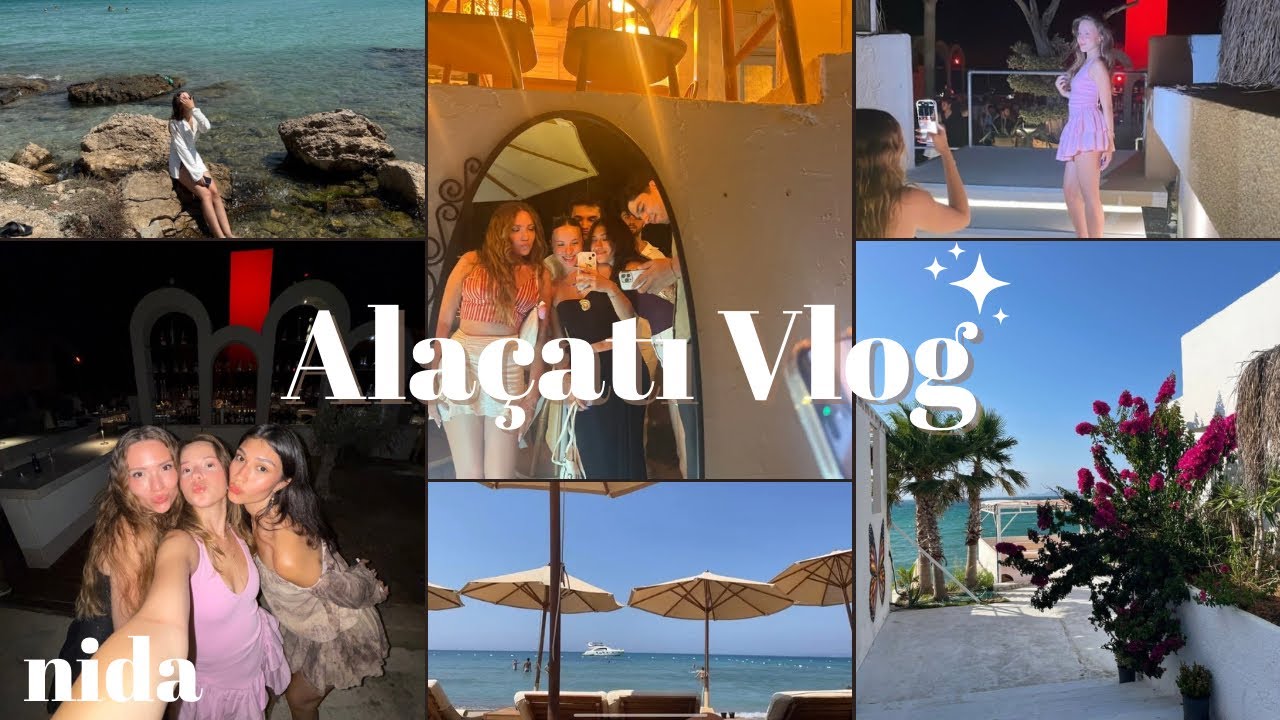 Alaçatı VLOG | ahlelele ahlelass🪭✨🌊