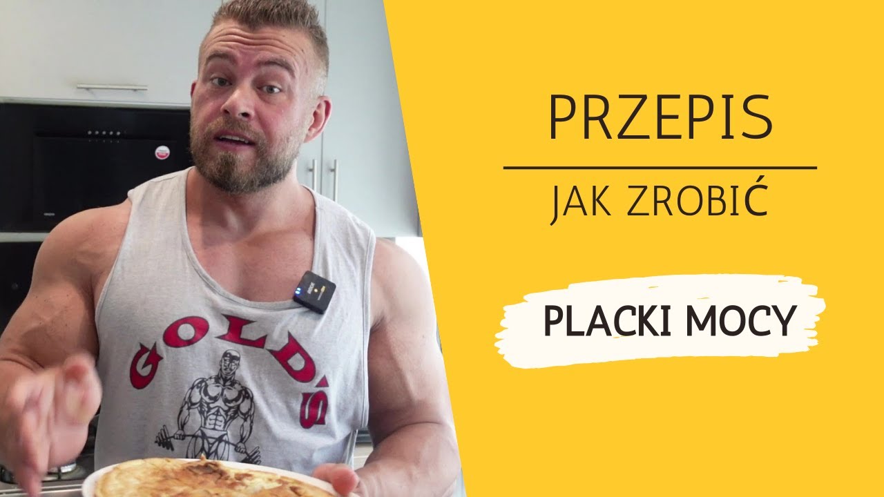 Placki mocy PRZEPIS na pyszny zdrowy posiłek na redukcje i na mase