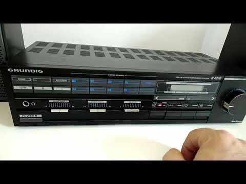 Grundig R4200 hifi stereo receiver amplificatore tuner radio vintage ...