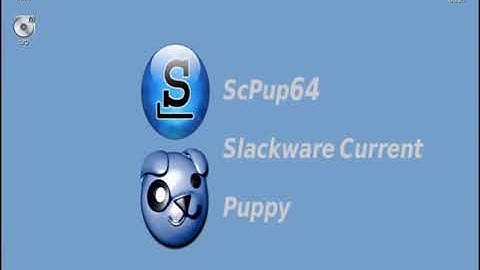 ScPup64 - Puppy Linux built from Slackware components