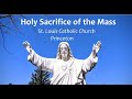 Mass for Sunday,  March 27th, 2022 9:00AM