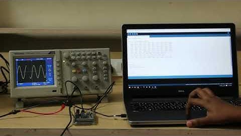 Sine wave generation using Arduino Due