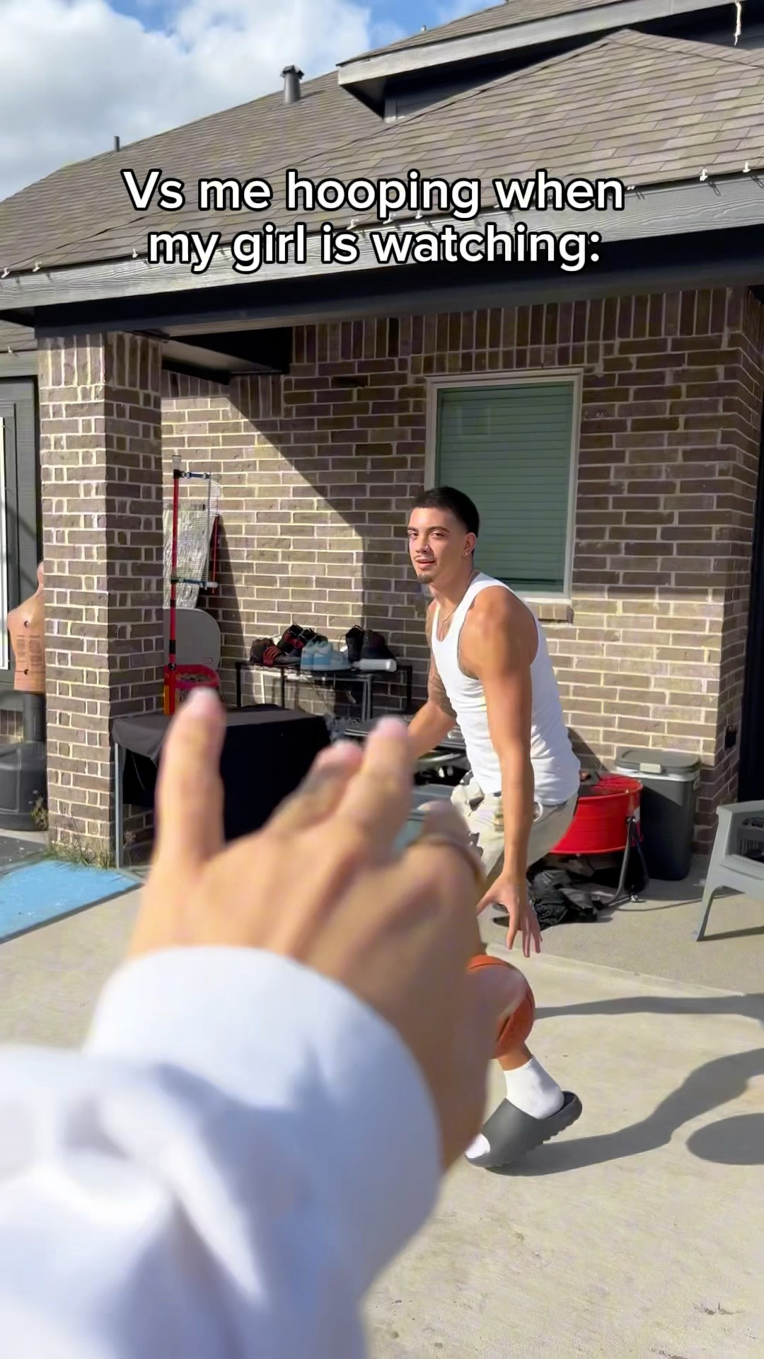 Hooping Regularly vs When Girlfriend Is Watching… ?