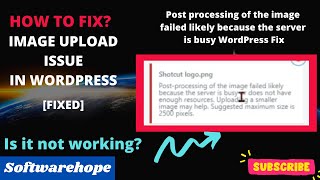 How To Fix Image Upload Issues In WordPress.✅[Without plugin]