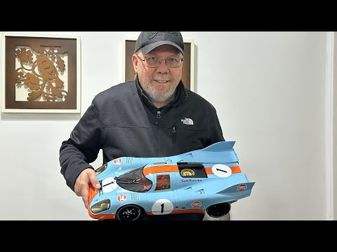Porsche 917K - GULF EDITION escala 1/8 - YouTube