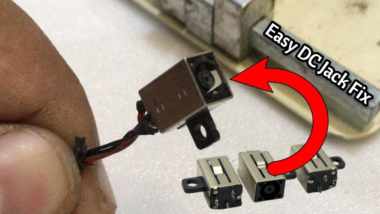 Dell Laptop Small Pin Jack Repair YouTube Dell Laptop Small Pin Jack Repair YouTube