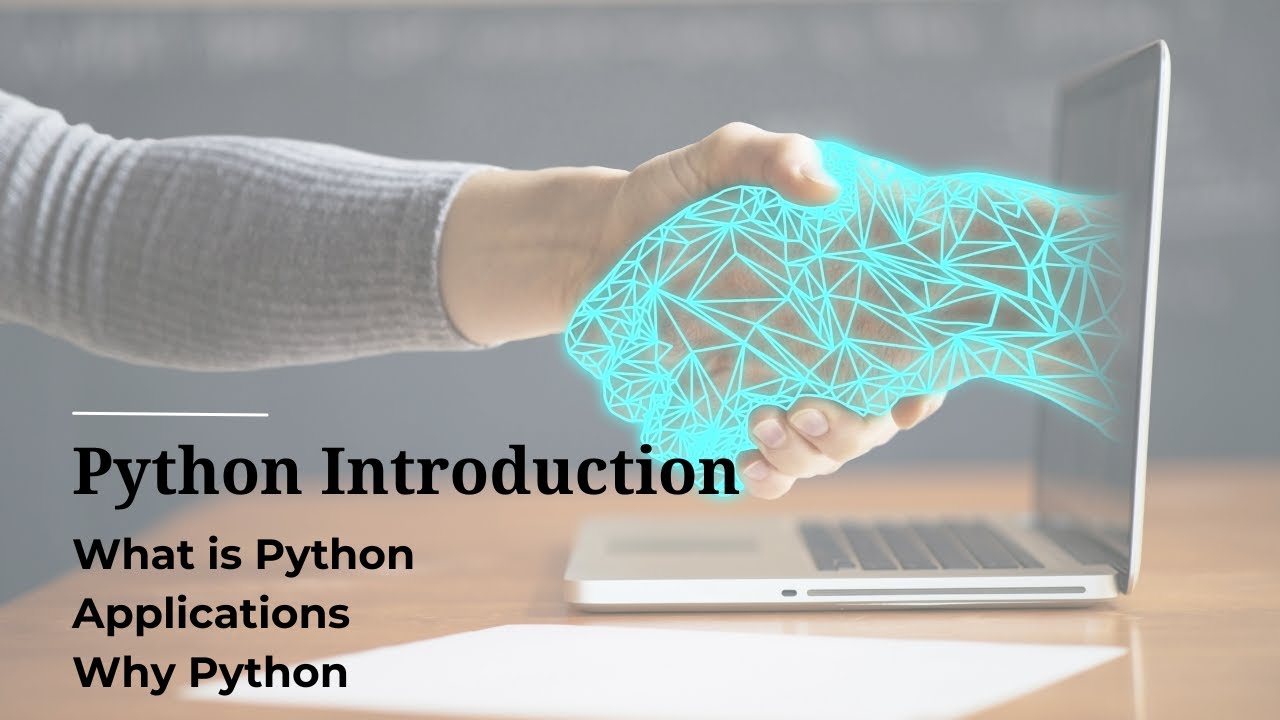 Python introduction || Python mastery series || class -1 - YouTube