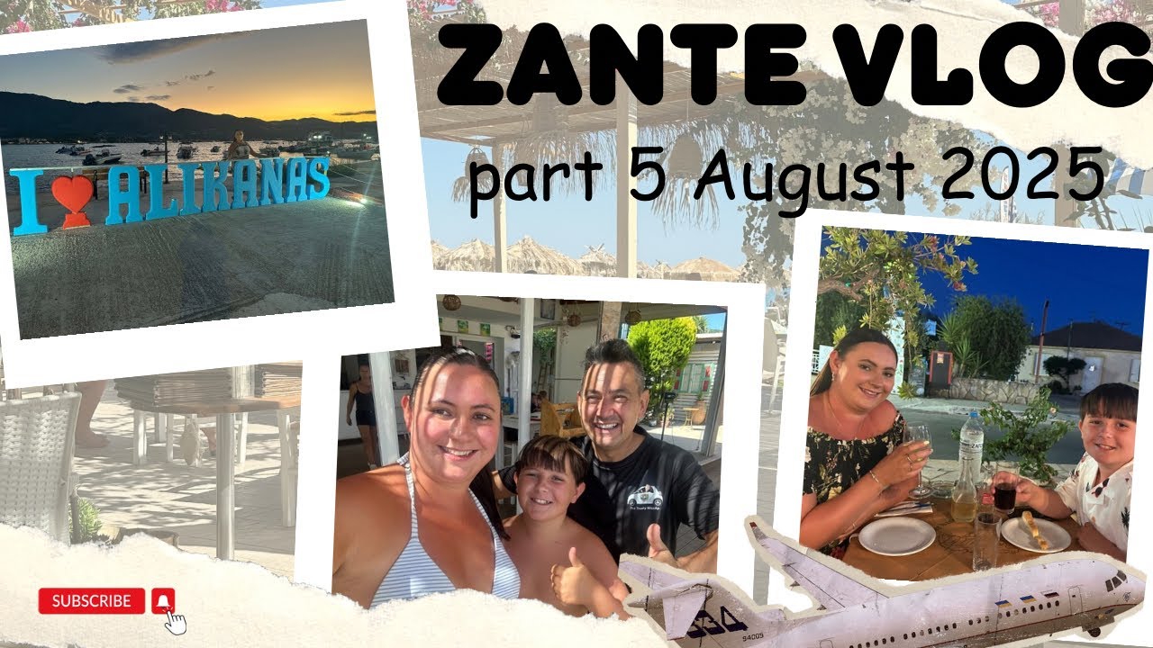 Guess Who We Bumped Into in Zante??😲 Alykes & Alykanas Harbour | Part 5 Zante Vlog🇬🇷💙