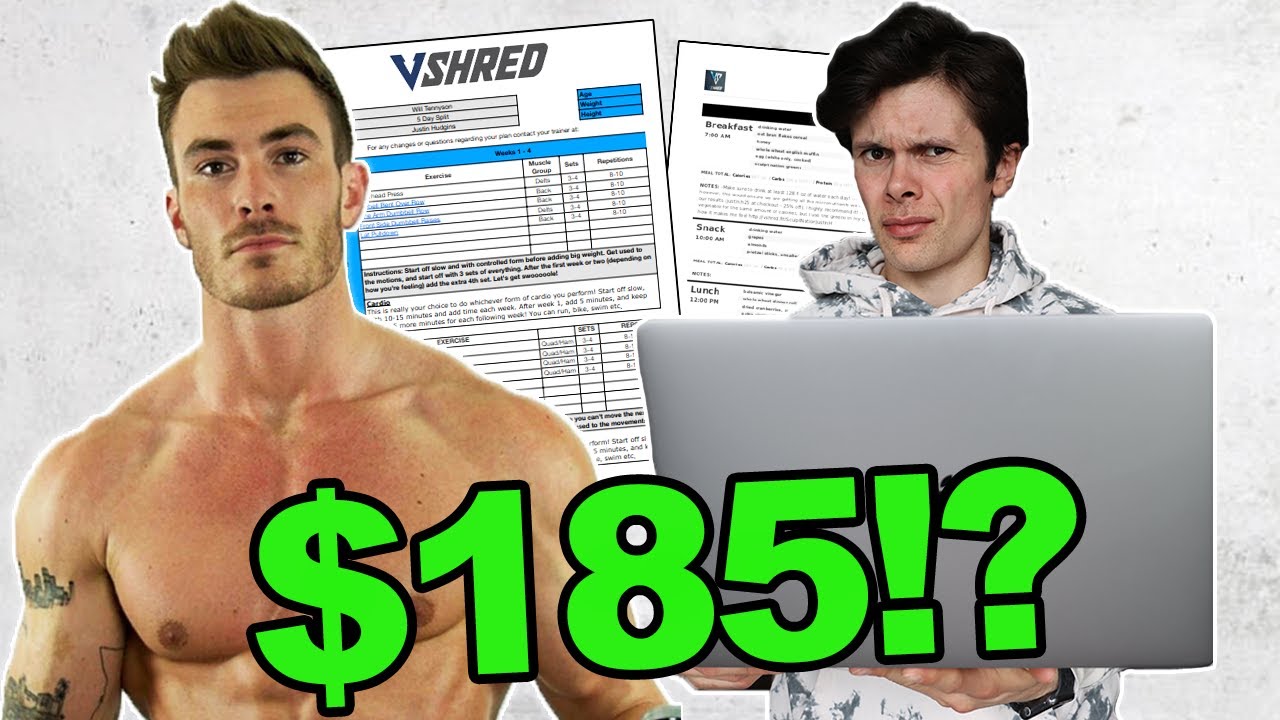 I Paid $185 For A Custom V Shred Program (Scammed?) - Youtube