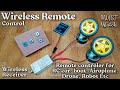 How to make remote controller for rc car airoplane boat drone helicopter etc