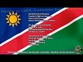 Namibia National Anthem "Namibia, Land of the Brave" with music, vocal and lyrics English