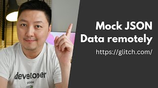 Mock json data online with Glitch screenshot 3