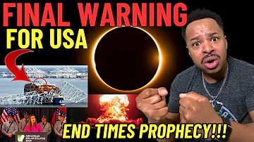 FINAL WARNING! April 8 2024 Solar Eclipse | MESSAGE FROM GOD | End Time Prophecy REVEALED!