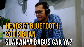 Headset Bluetooth Murah JETE 08: Unggulkan Noise Canceling, Gimana Kualitas Suaranya?